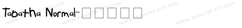 Tabatha Normal字体转换